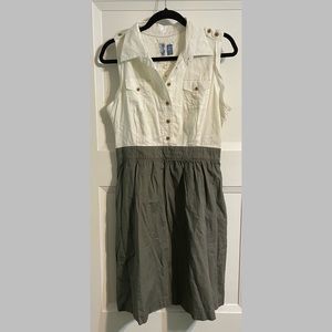 Edme & Esyllte Sleeveless Shirtwaist Dress